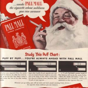 Pall Mall Ad December 1951