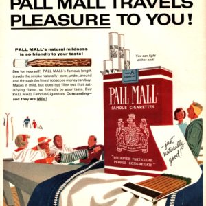 Pall Mall Ad December 1963