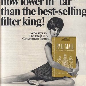 Pall Mall Ad December 1968