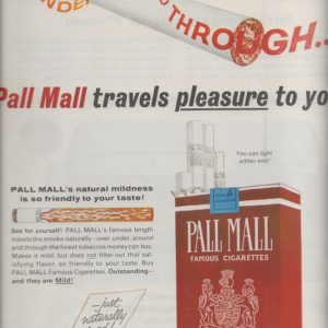 Pall Mall Ad February 1964