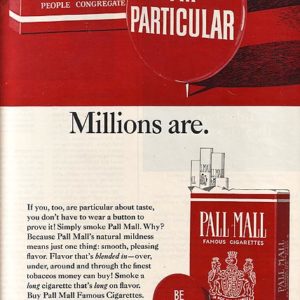 Pall Mall Ad July 1964