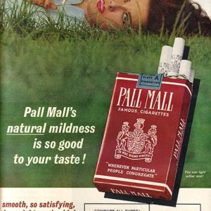 Pall Mall Ad June 1963