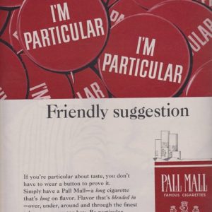 Pall Mall Ad June 1964