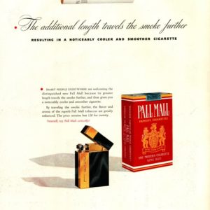 Pall Mall Ad May 1940