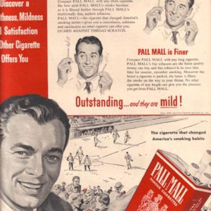 Pall Mall Ad September 1953