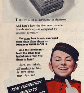 Philip Morris Ad 1942