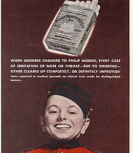 Philip Morris Ad 1943