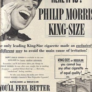 Philip Morris Ad 1953