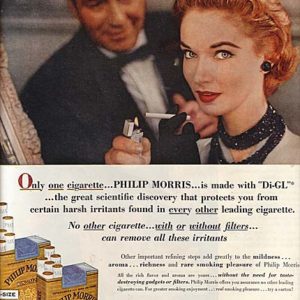 Philip Morris Ad 1954