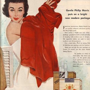 Philip Morris Ad October 1955