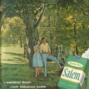 Salem Cigarette Ad 1960