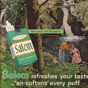 Salem Cigarette Ad 1962