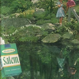 Salem Cigarette Ad 1963