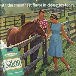 Salem Cigarette Ad 1964
