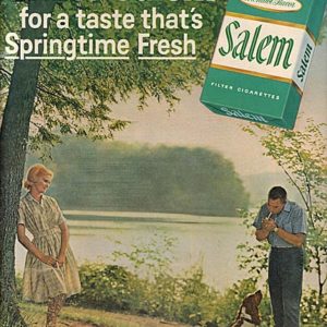 Salem Cigarette Ad 1966