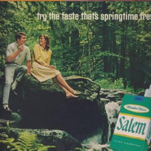 Salem Cigarette Ad 1968