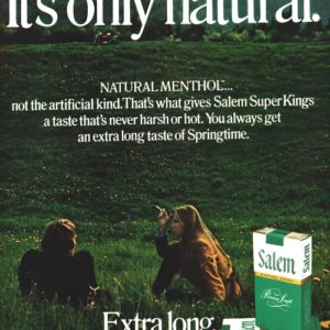 Salem Cigarette Ad 1971