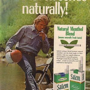 Salem Cigarette Ad 1973