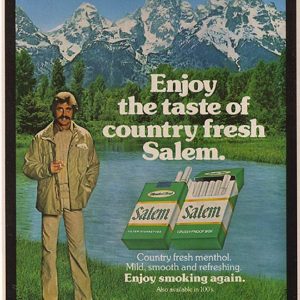 Salem Cigarette Ad 1979