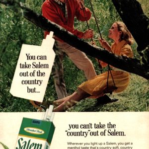 Salem Cigarette Ad August 1968