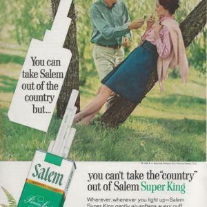 Salem Cigarette Ad July 1968