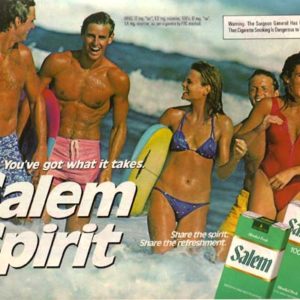 Salem Cigarette Ad June 1985