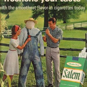 Salem Cigarette Ad May 1964