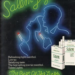 Salem Cigarette Ad November 1979