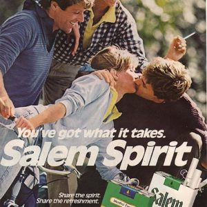 Salem Cigarette Ad November 1983