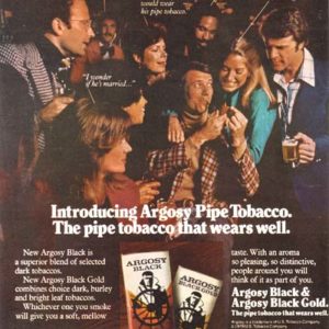 Argosy Pipe Tobacco Ad 1978