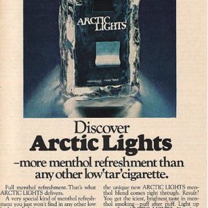 Artic Lights Cigarettes Ad 1979