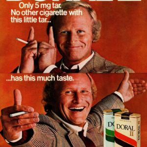 Doral Cigarettes Ad 1980