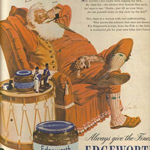 Edgeworth Pipe Tobacco Ad 1946