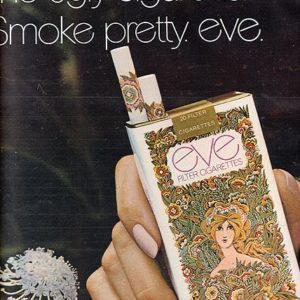 Eve Cigarettes Ad 1971