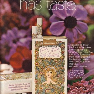 Eve Cigarettes Ad September 1971