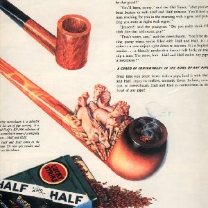 Half and Half Pipe Tobacco Ad 1941