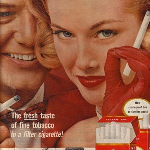 Hit Parade Cigarettes Ad September 1957