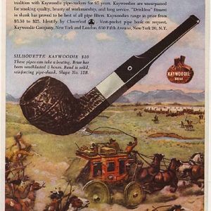 Kaywoodie Pipes Ad 1948