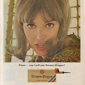 Klompen Kloggen Pipe Tobacco Ad 1965