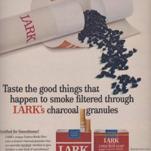 Lark Cigarettes Ad 1964