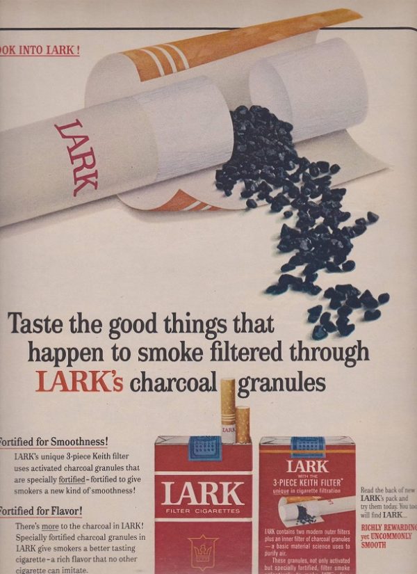 Lark Cigarettes Ad 1964