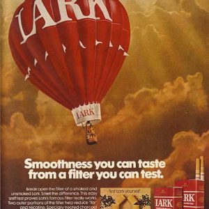 Lark Cigarettes Ad 1974