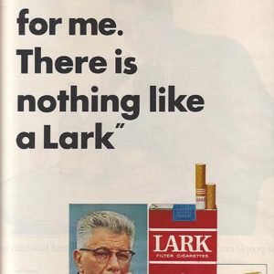 Lark Cigarettes Ad August 1965