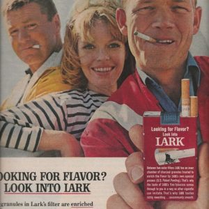 Lark Cigarettes Ad February 1965