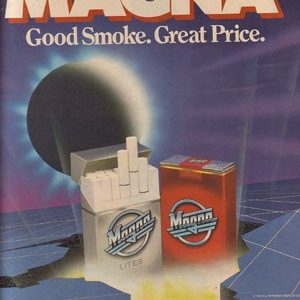 Magna Cigarettes Ad 1989