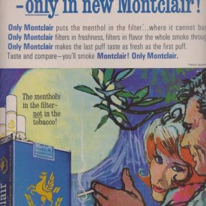 Montclair Cigarettes Ad 1963