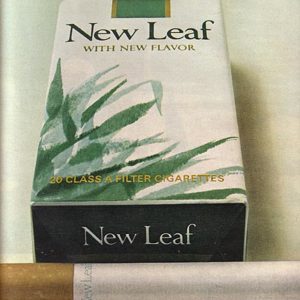 New Leaf Cigarettes Ad 1970