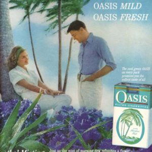 Oasis Cigarettes Ad June 1961