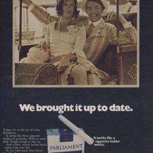 Parliament Cigarettes Ad December 1971