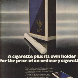 Parliament Cigarettes Ad September 1971